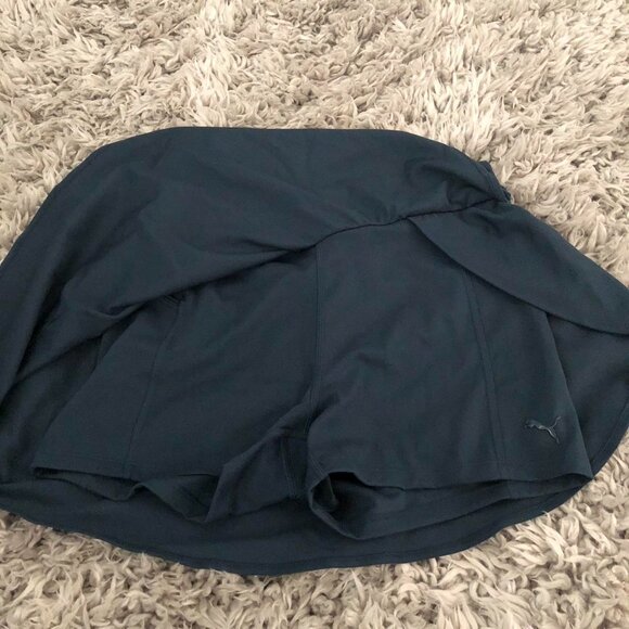 Navy Puma sportswear skort skirt - Picture 2 of 5
